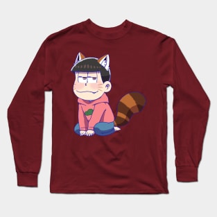 Osomatsu-san : Osomatsu chibi (Red Panda) Long Sleeve T-Shirt